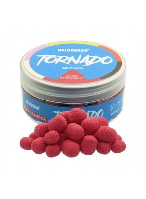 Haldorado Tornado Method 6/8mm Sweet Strawberry Carp Wafters   Feeder Bait