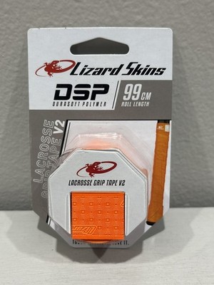 Lizard Skins Lacrosse Grip Tape V2: 0.5 mm thick 39 inch length Tangerine Orange