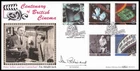 I'm Alright Jack Actor IAN CARMICHAEL Signed 1996 GB 100 Years of Cinema FDC