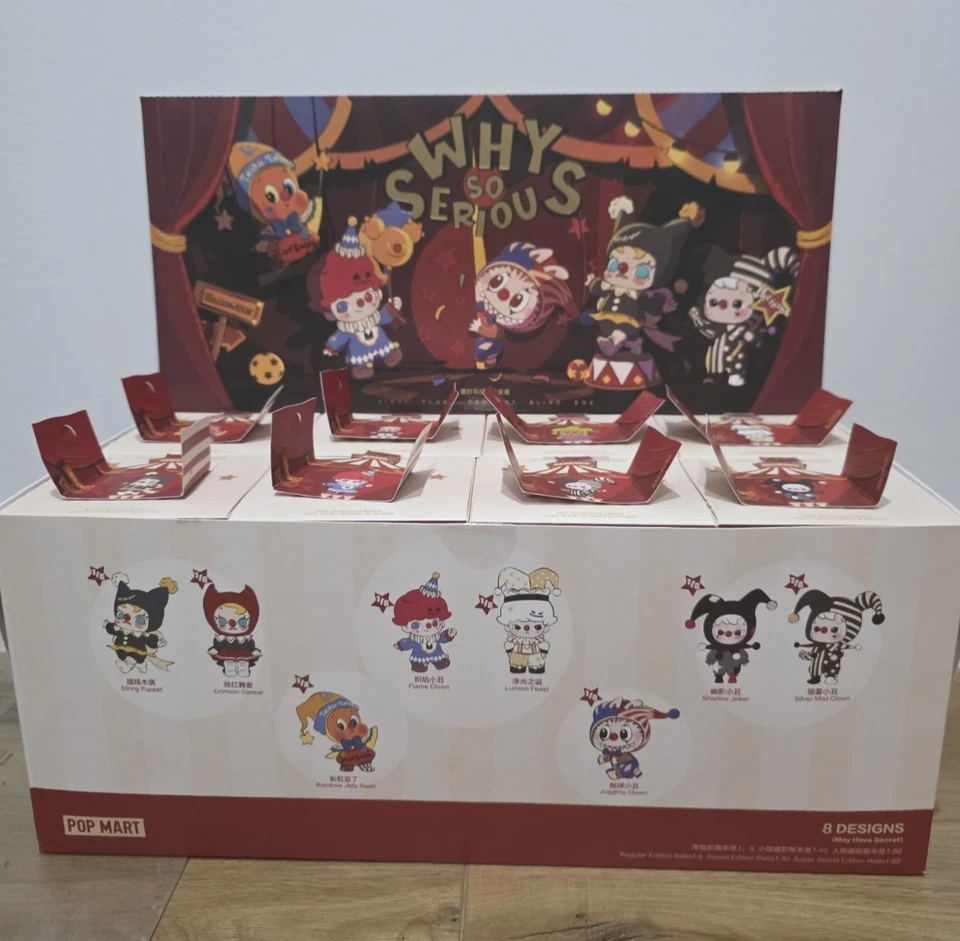 AUTHENTIC ✅️ POPMART Why So Serious Vinyl Plush Pendant - image 2 of 4