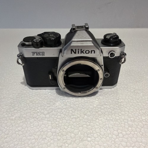 Nikon FM2n Silver 35mm SLR Film Camera Body
