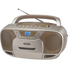 JENSEN CD-590-C Radio/CD Player/Cassette Recorder Boombox