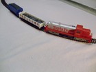 H.O. Scale 2 Lifelike Train Cars & One Santa Fe Diesel Dummy Engine from 1970's — photo 7