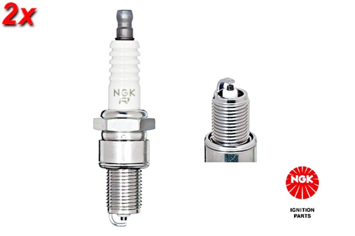 NGK 2x Spark Plug For DAIHATSU Hijet HONDA SUZUKI TOYOTA VW 74-04 B2401-89908