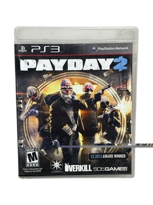 Payday 2 (Sony PlayStation 3, 2013) Complete and Tested