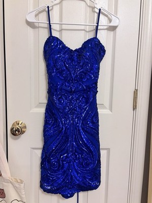 sachin and babi light blue dress Purple Sweetheart Bodycon Mini Party Dresses with Sequins