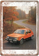 1978 Plymouth Horizon Vintage Auto Advertisement Retro Look Metal Sign An1201 1978 Plymouth Horizon Vintage Auto Advertisement Retro Look Metal Sign An1201