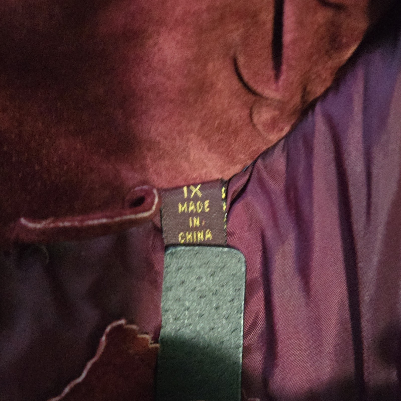 Vintage Gitano Colorblock Long Jacket 1X - image 4