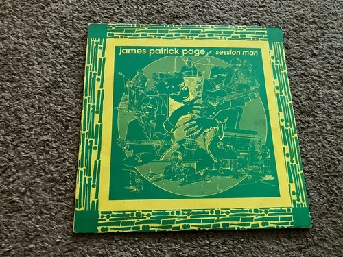 James Patrick Page Session Man Vinyl 12 LP AIP 10041 Led Zeppelin Jimmy Page