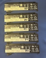 Lot of 5 OEM battery Lenovo ThinkPad T460s T470s 01AV405 01AV406 -70-80 Health