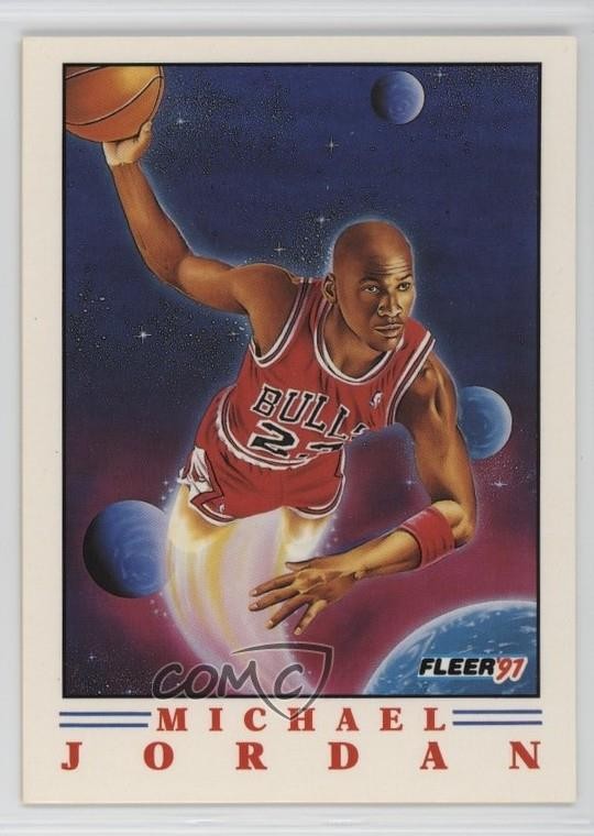 1991-92 Fleer Pro Vision Michael Jordan #2 HOF 01rd
