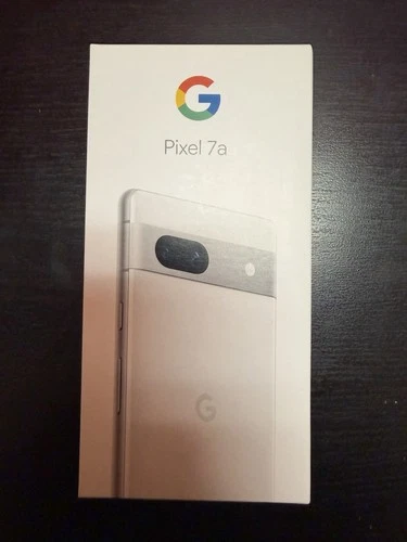 Google Pixel 7a 128GB White 6.1in 5G Smartphone 64MP GWKK3 (Box)