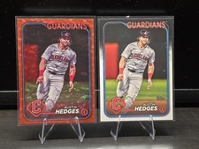 2024 Topps Update Series - Red Crackle Foilboard #US174 Austin Hedges /199 +base