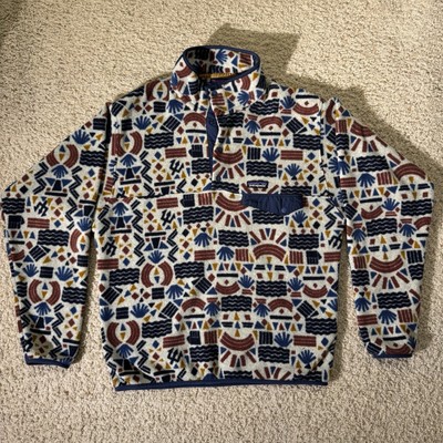 Patagonia Men's Lightweight Synchilla Snap-T Fleece Pullover, Protected Peaks