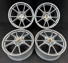 Porsche 718 982 Boxster Cayman 20" Carrera IV 4 Alloy Wheels Refurb