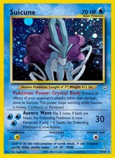 Suicune - 14/64 - Pokemon Neo Revelation Unlimited Holo Rare Card WOTC MP