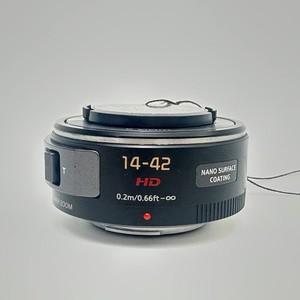 Panasonic LUMIX G X VARIO PZ 14-42mm F3.5-5.6 ASPH. POWER O.I.S. Lens Black -VGC