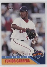 2002 MultiAd Sports Brooklyn Cyclones Yunior Cabrera #9 0q3