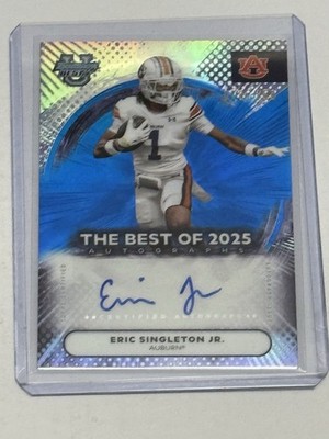 2025 Bowmans Best U - Best of 2025 Autographs Eric Singleton Jr 78/150