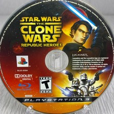 Star Wars The Clone Wars: Republic Heroes: PlayStation 3 - Disc Only
