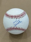 Junichi Tazawa Signed Autographed OML Baseball Red Sox Marlins Angels Dragons