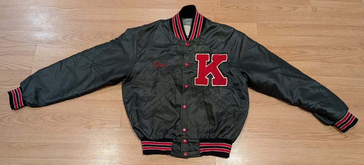 Vintage DeLong Sportswear Varsity Letterman Jacket EAST KENTWOOD