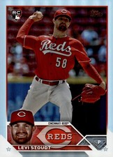 2023 Topps Update Series - Levi Stoudt #US149 Rainbow Foil (RC)