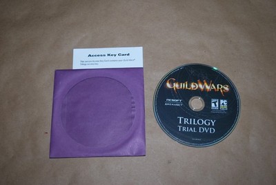 Guild Wars Trilogy Trial DVD PC CD-ROM 2007 Video Game w/  key