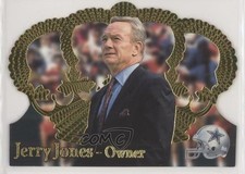 1995 Pacific Crown Royale Jerry Jones (Bulit on Back) #12 HOF 2u3
