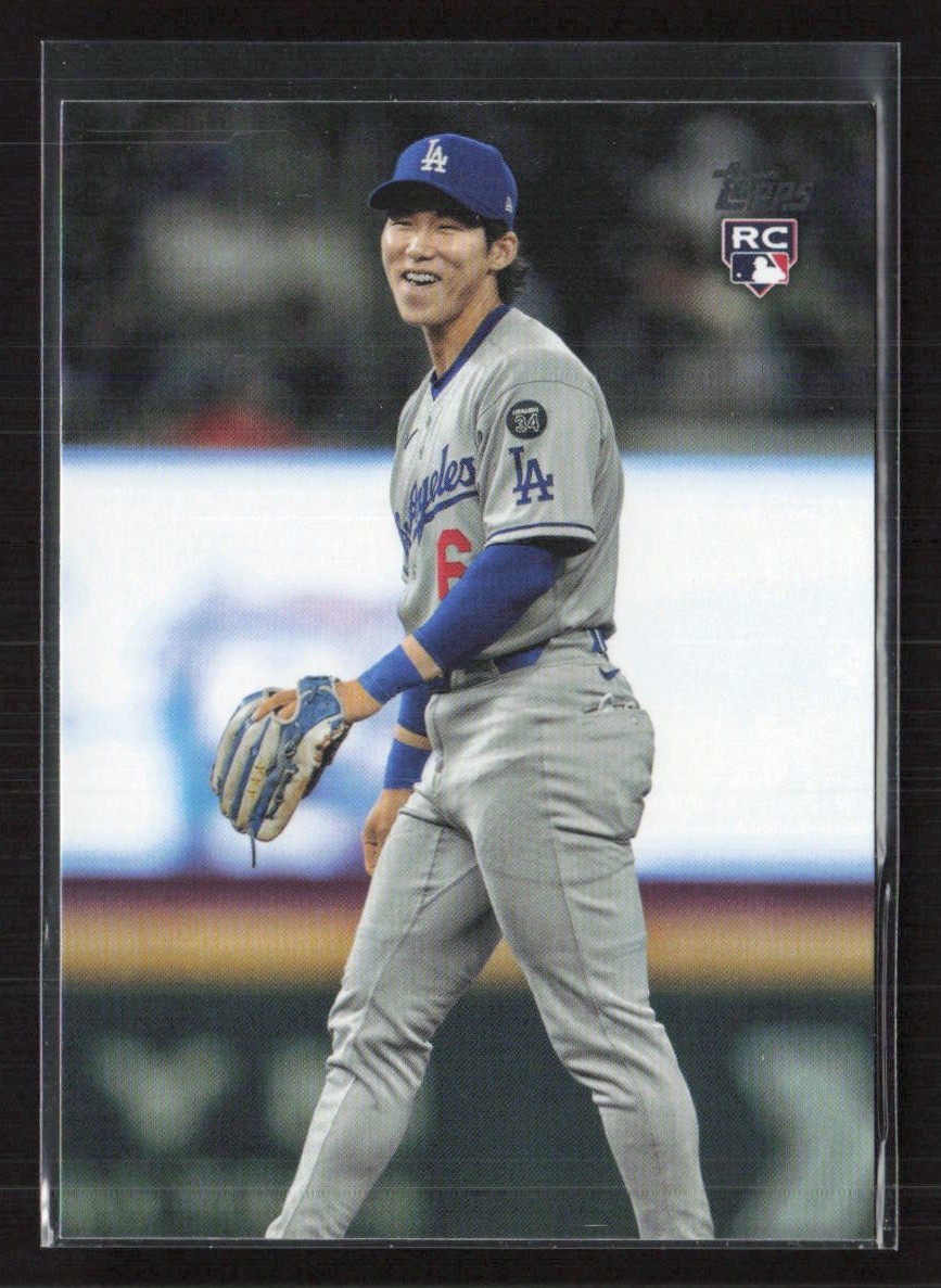 2025 Topps Update #US312 Hyeseong Kim True Photo Variation SSP Rare! RC