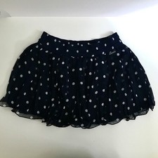 Abercrombie  Fitch Polka Dots Mini Skirt Retro Preppy Size L Y2K
