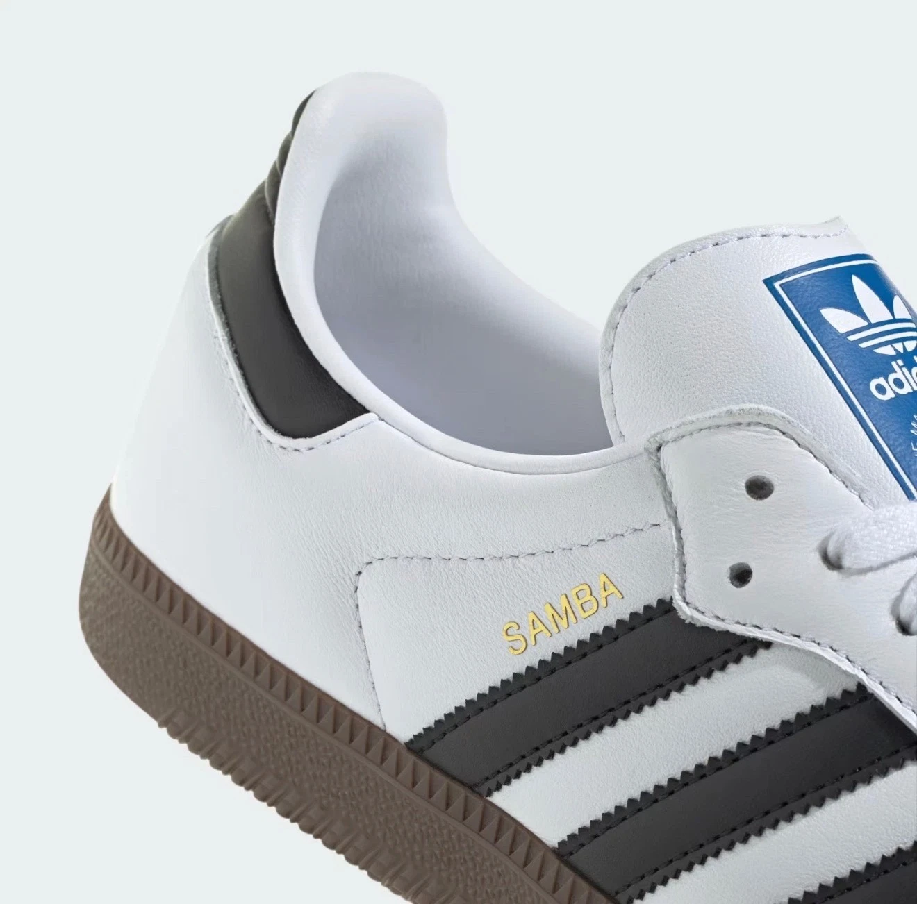 Adidas Samba OG White/ Core Black IG9030 Shoes SIZE WOMEN / YOUTH NEW OEM - product detail image 5