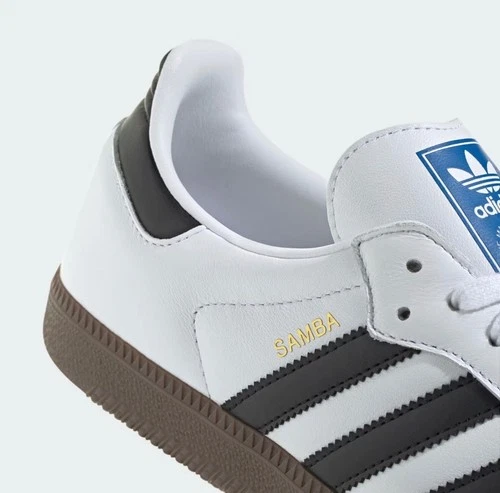 Adidas Samba OG White/ Core Black IG9030 Shoes SIZE WOMEN / YOUTH NEW OEM image 5