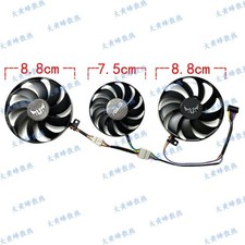 Graphics Card Cooling Fan For ASUS RX5600XT 5700 5700XT TUF X3
