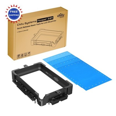 Resin Vat Quick Release for ELEGOO Saturn 4 Ultra 16K 3D Printers with 3Pcs PFA