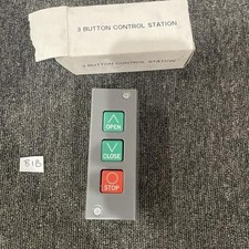 (2) Commercial Garage Door Opener Push Button Wall Mount Control 3 Button