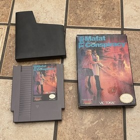 Mafat Conspiracy (Nintendo Entertainment System, NES, 1990) w/ Original Box!!!