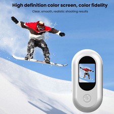 Clip On Video Recorder Body Cam Compact Cat Collar Camera 0.96 Inch Screen For