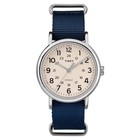 Timex Weekender Cream/Blue Men's 30m Analog Watch TW2T29200