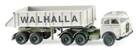 Wiking - Man Pausbacke 6X4 Mit Kipper 2 Achsen - Walhalla - 1/87 - WIK067712
