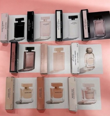 Narciso Rodriguez 10PC perfume Sample Set Brand New