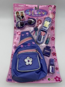 Y2K 2004 Girl Groovz Backpack for Little Girls w/ Accessories Pretend Play READ