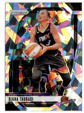Diana Taurasi 2024 Prizm WNBA Cracked Ice #58 Mercury *Caitlin Clark Background