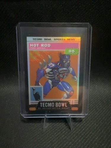 2026 Bo Jackson Battle Arena Hot Rod (Rodney Hampton) Fire Tecmo News #N389