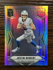 2025 Donruss Elite Football Justin Herbert Los Angeles Chargers Base Card #90
