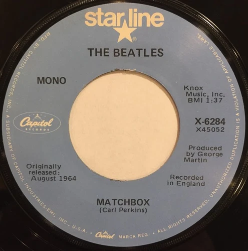 The Beatles - Matchbox (7" Single)