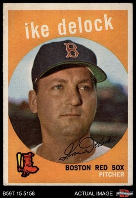 1959 Topps #437 Ike Delock Red Sox 3 - VG
