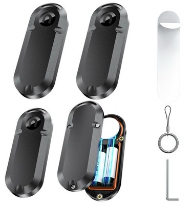 Apple AirTag Case mit 2x AA Batterie   Wasserdichtes Gehäuse   Lange Laufzeit