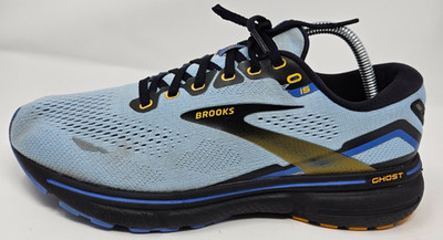 Brooks Ghost 15 Shoes Womens Size 9.5 B Blue Black Running Sneaker 1203801B437