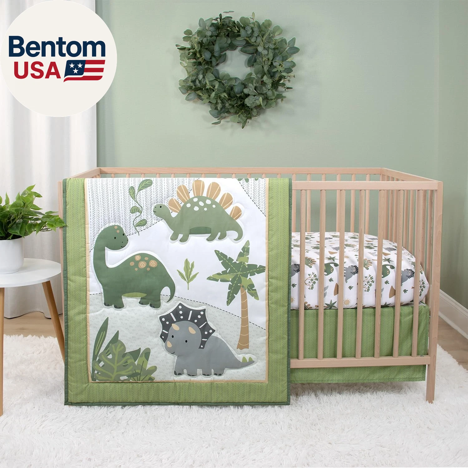 3 Piece Baby Crib Bedding Set for Boys - Newborn, Infant & Toddler Nursery Bed S
Opens in a new wind